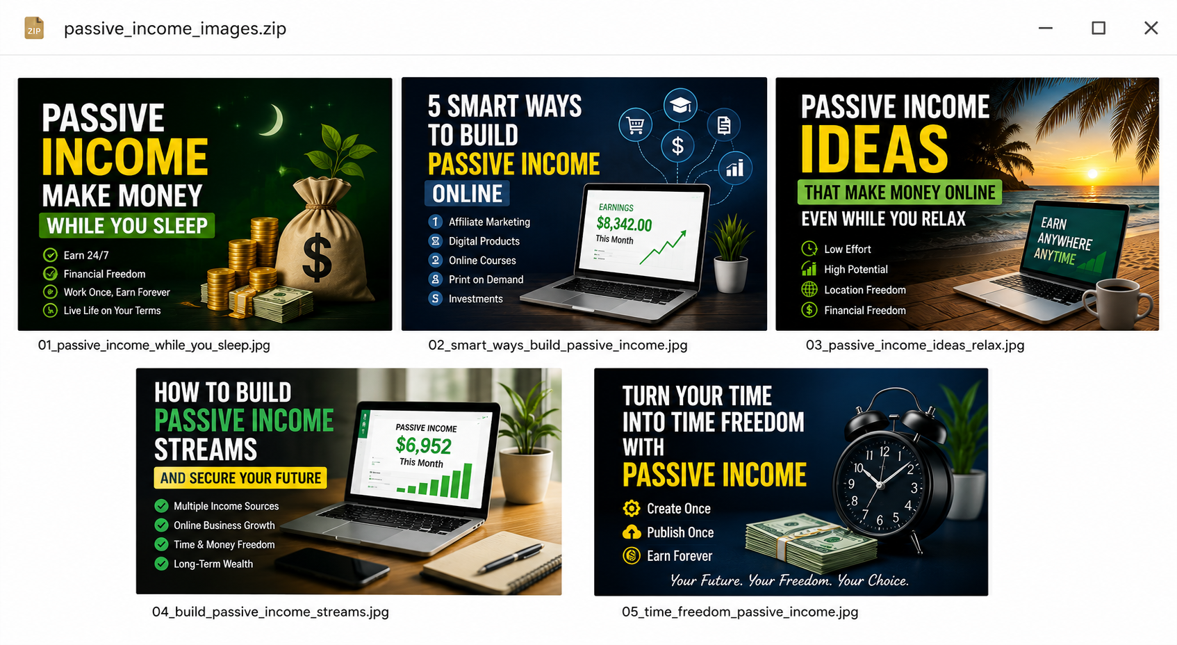 passive income ideas that can earn money while you sleep for beginners