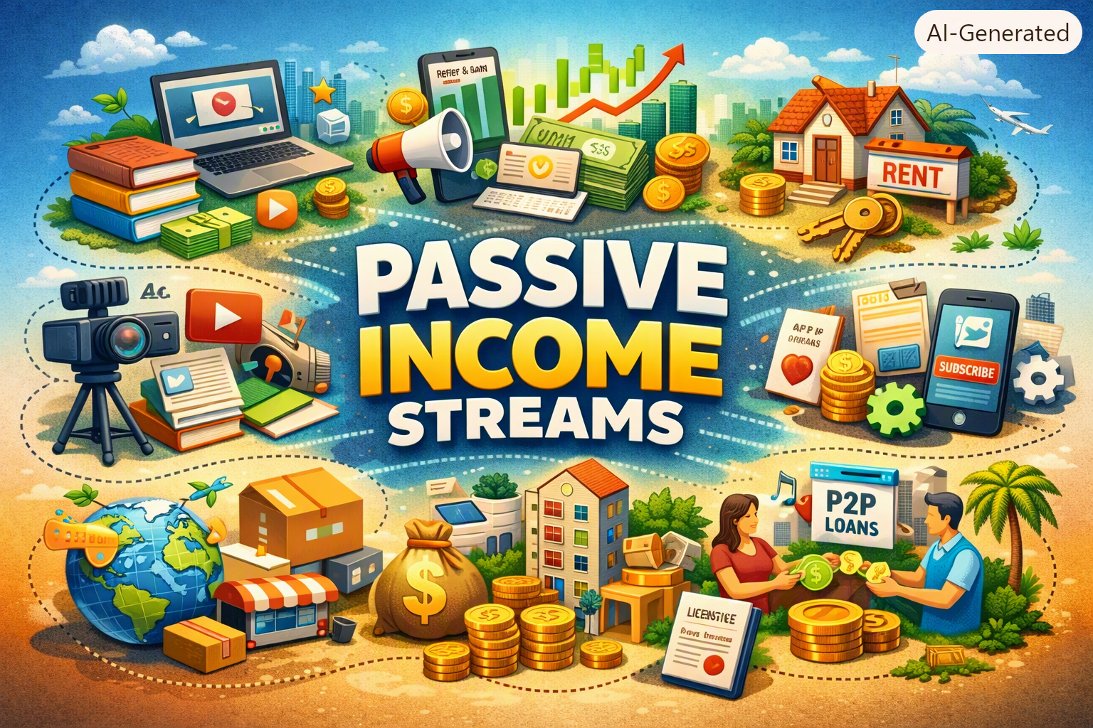 Built Multiple Passive Income Streams from Scratch